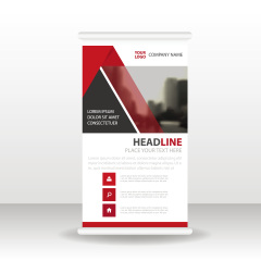 High quality pull-up banner template pattern (94)