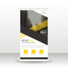 High quality pull-up banner template pattern (45)