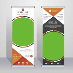 High quality pull-up banner template pattern (21)
