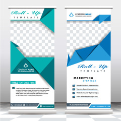 High quality pull-up banner template pattern (92)