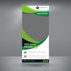 High quality pull-up banner template pattern (38)
