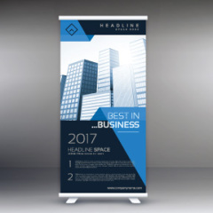High quality pull-up banner template pattern (60)