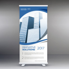 High quality pull-up banner template pattern (86)