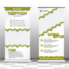 High quality pull-up banner template pattern (39)