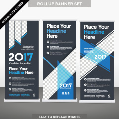 High quality pull-up banner template pattern (80)