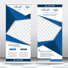 High quality pull-up banner template pattern (79)