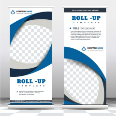 High quality pull-up banner template pattern (112)