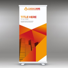 High quality pull-up banner template pattern (23)