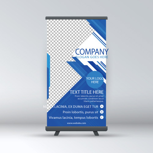 High quality pull-up banner template pattern (27)