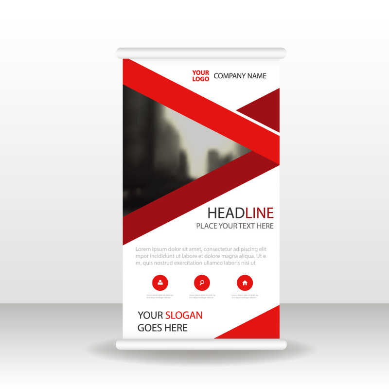 High quality pull-up banner template pattern (90)