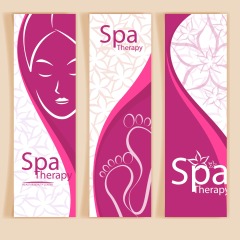 High quality pull-up banner template pattern (182)