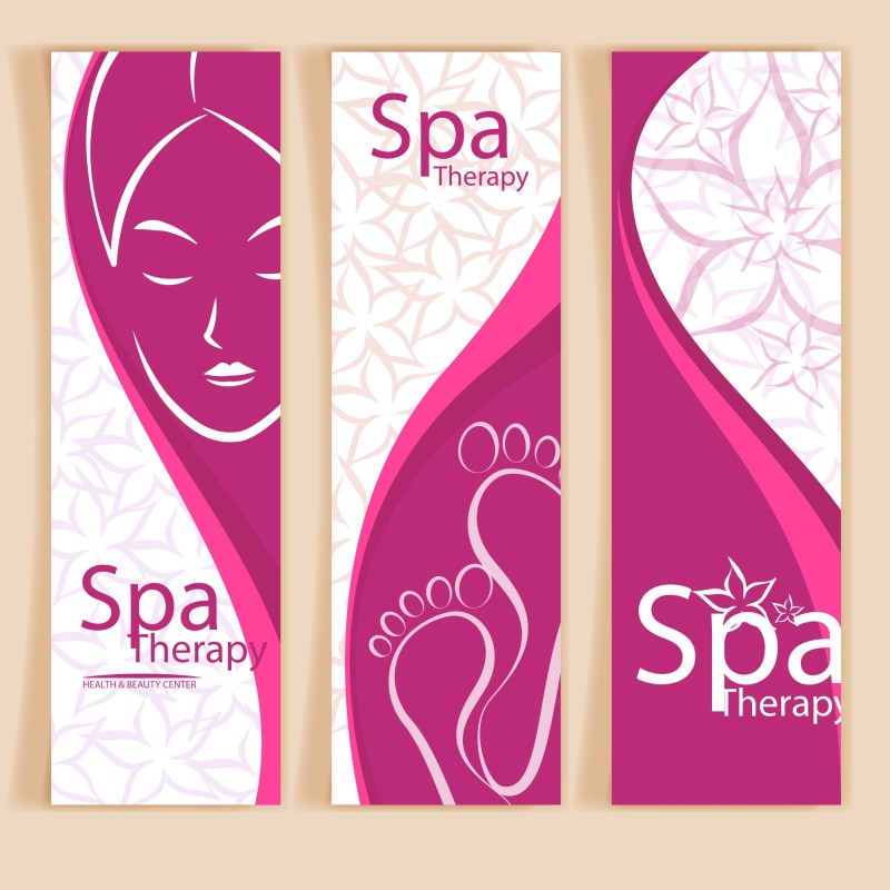 High quality pull-up banner template pattern (182)