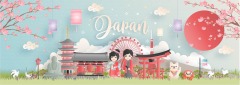 Japanese traditional elements pattern template (18)