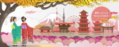 Japanese traditional elements pattern template (13)