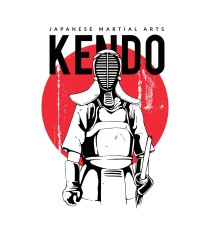 Japanese comic style samurai pattern (23)