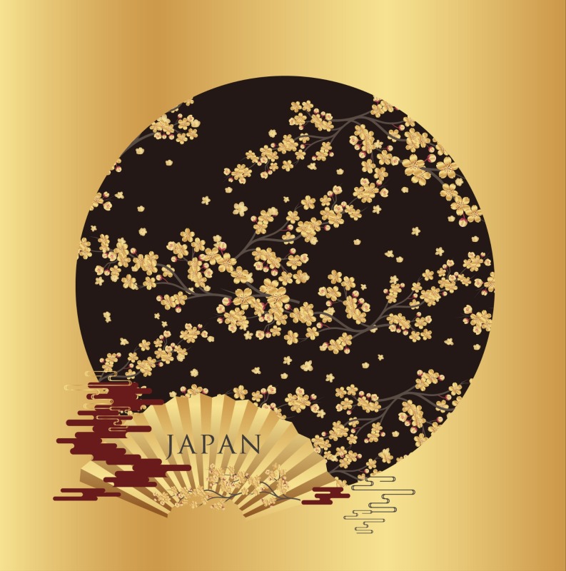 Japanese style element design  pattern (55)