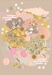 Japanese style element design  pattern (3)