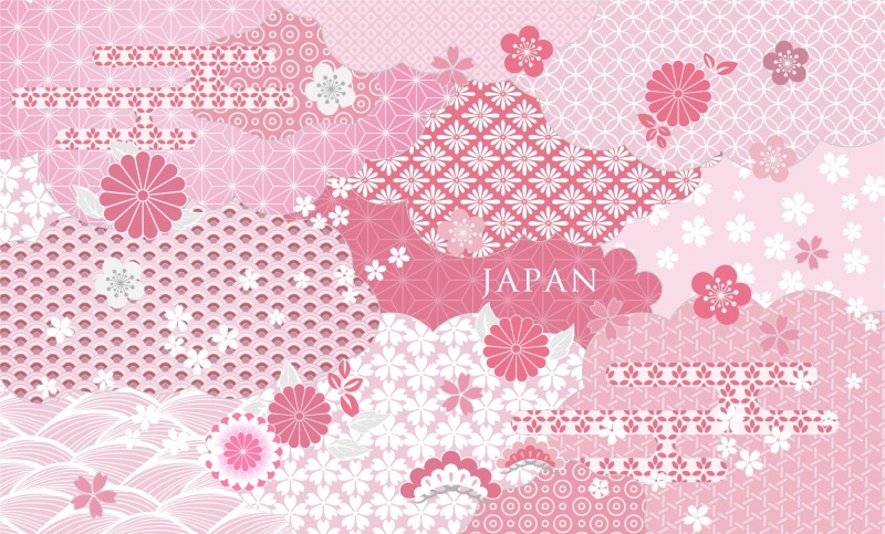 Japanese style element design  pattern (34)
