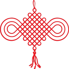 Chinese knot design pattern template (6)