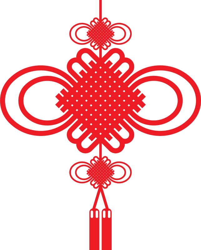 Chinese knot design pattern template (1)