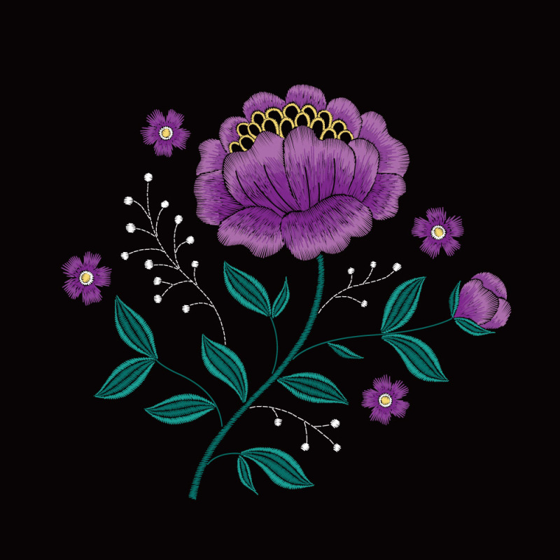 Chinese traditional embroidery pattern template (41)