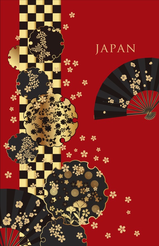 Japanese style element design  pattern (90)