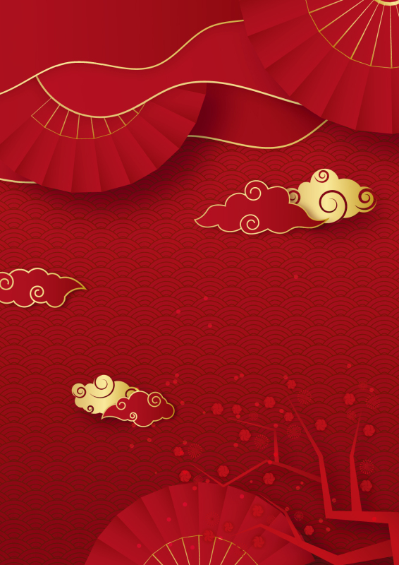 Chinese New Year traditional background pattern template (13)