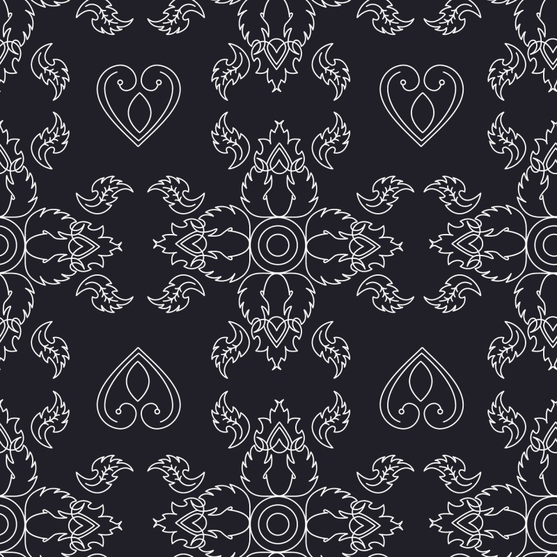 Thai style decorative wallpaper background pattern  (56)