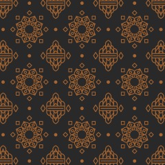 Thai style decorative wallpaper background pattern  (7)