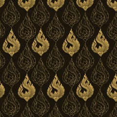 Thai style decorative wallpaper background pattern  (59)