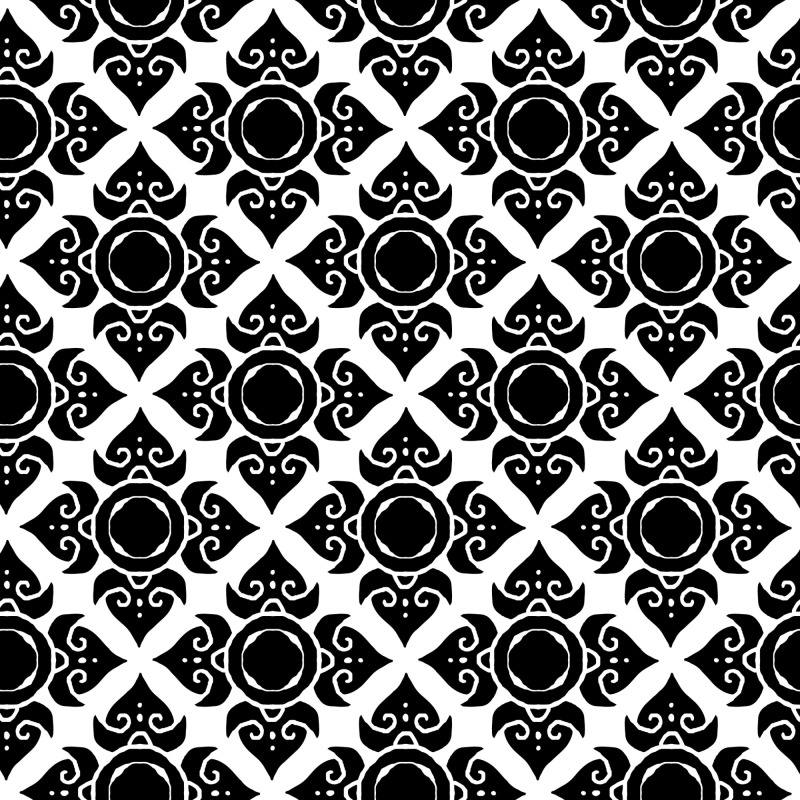Thai style decorative wallpaper background pattern  (13)