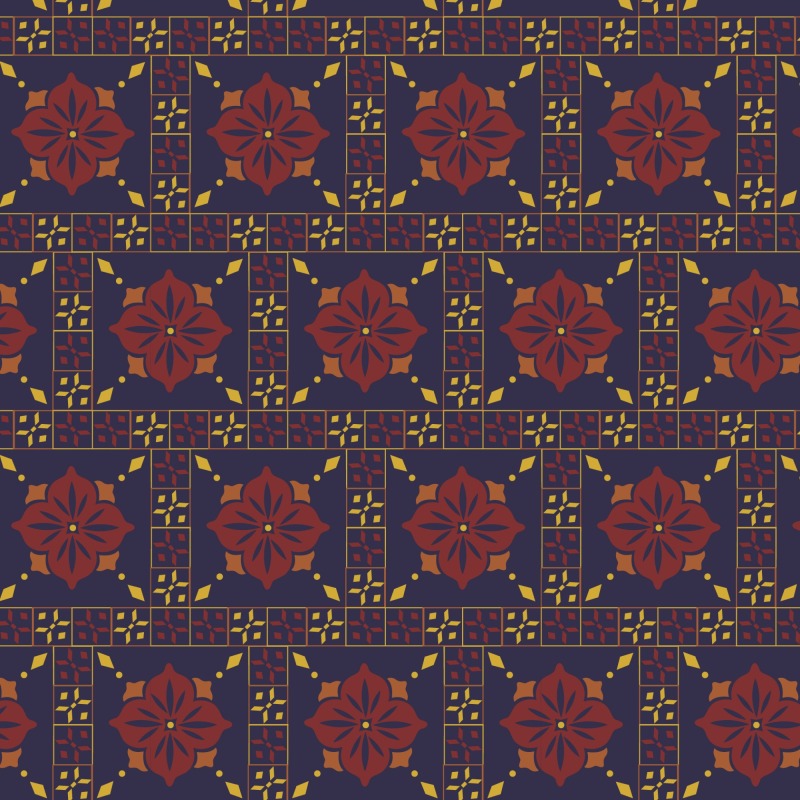 Thai style decorative wallpaper background pattern  (6)