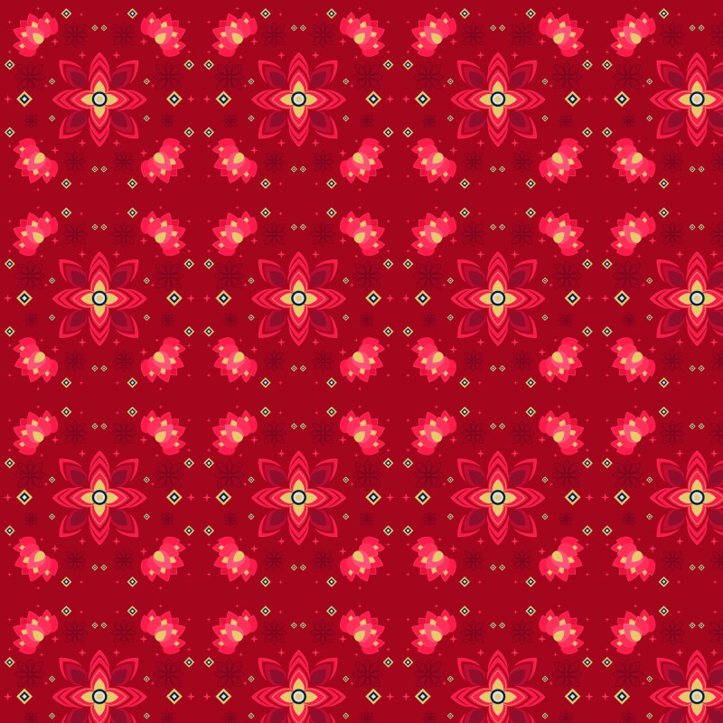 Thai style decorative wallpaper background pattern  (41)