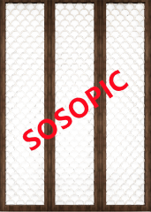 Chinese traditional screen element pattern template (2)