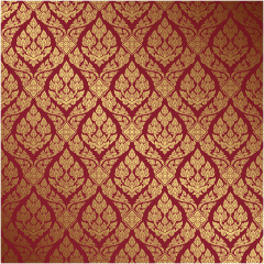 Thai style decorative background wallpaper pattern template (9)