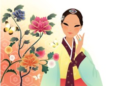 Female images in traditional South Korean clothing (8)