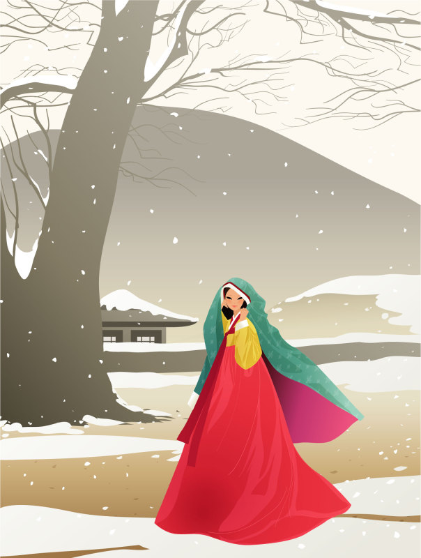 Female images in traditional South Korean clothing (32)