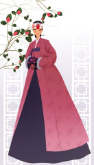Female images in traditional South Korean clothing (46)