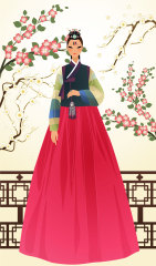 Female images in traditional South Korean clothing (48)