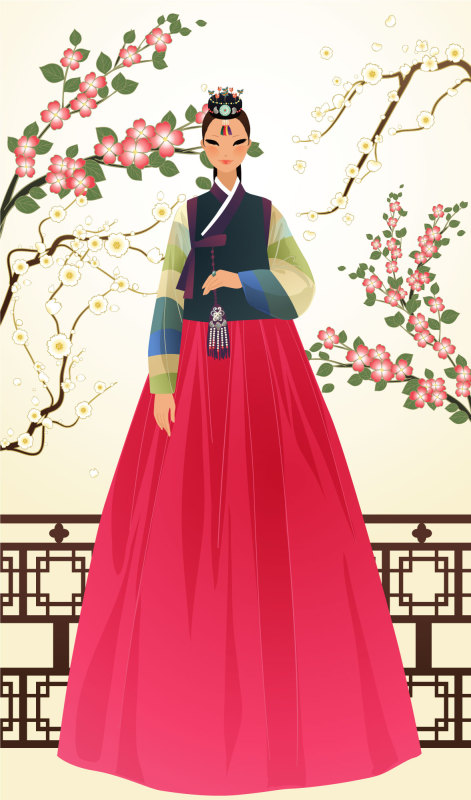 Female images in traditional South Korean clothing (48)