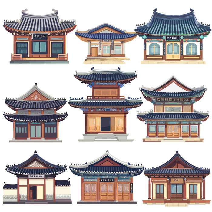 Collection of Nine Ancient Chinese Taoist Temple Architecture​
