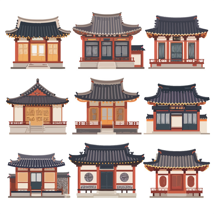 Collection of Nine Ancient Chinese Taoist Temple Architecture​

