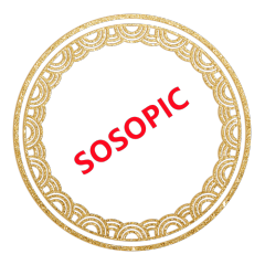 Chinese Traditional Patterns Circular Border Design Template
