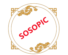 Chinese Traditional Cultural Element Circular Border Design with Auspicious Clouds and Artistic Hollow Right - Angle Decorations​
