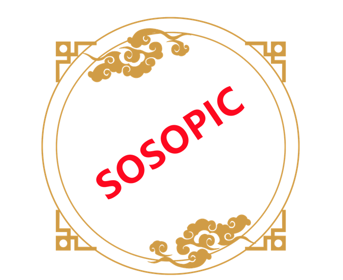 Chinese Traditional Cultural Element Circular Border Design with Auspicious Clouds and Artistic Hollow Right - Angle Decorations​

