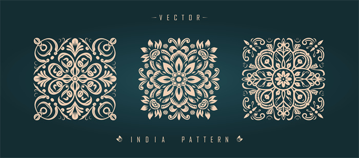 Hibiscus & Dynamic Mandala Trio