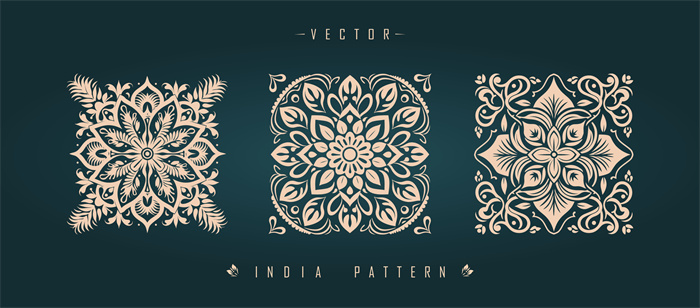 Floral Harmony Mandala Set