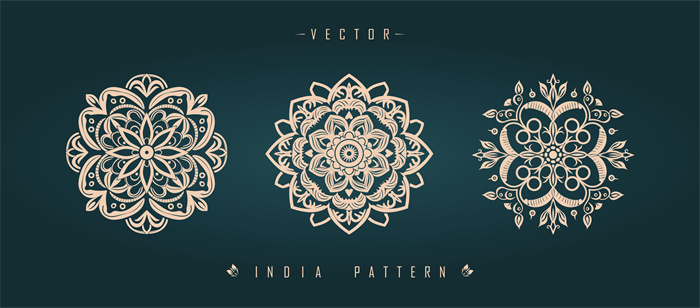 Indian Folk Puppet Mandala Set
