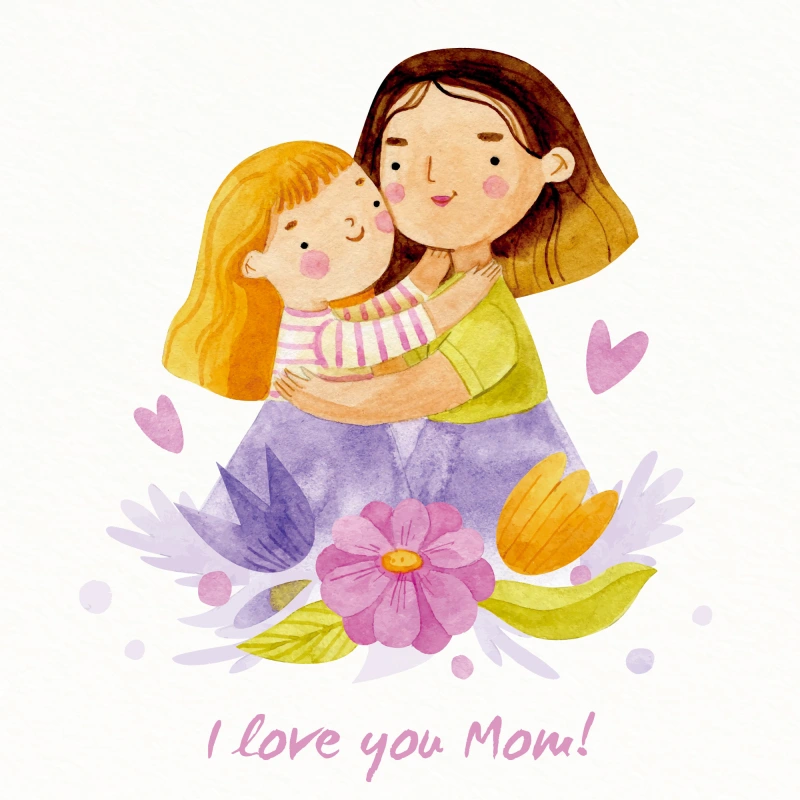 Mother's Day promotional poster template (4)