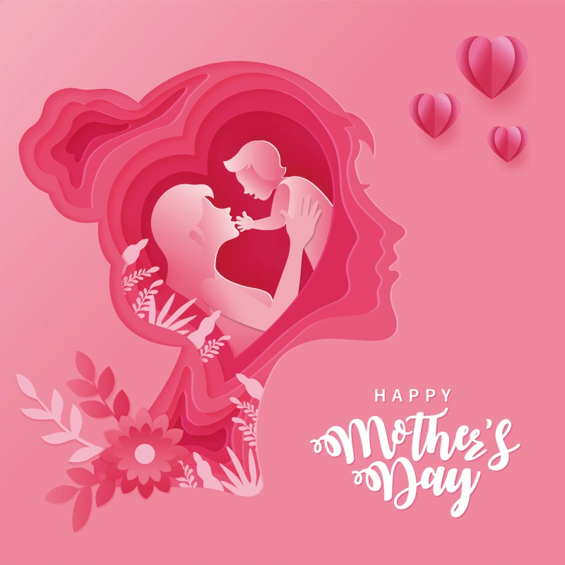 Mother's Day promotional poster template (1)